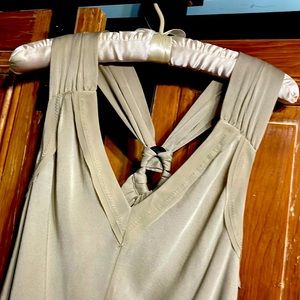 Banana Republic XS Silvery Grey Halter Top